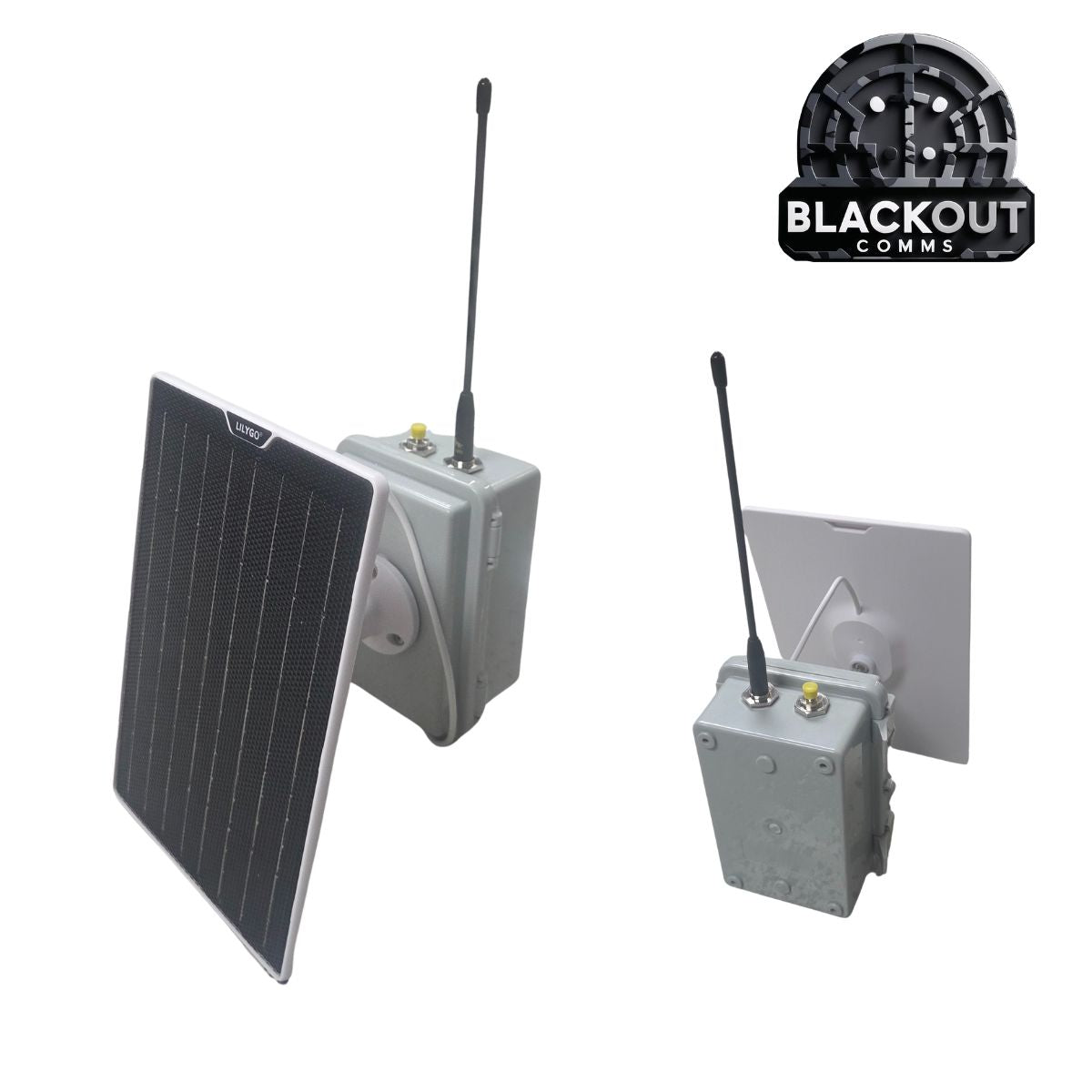 Blackout Comms Lilygo Solar Node – Solar-Powered Mesh Link