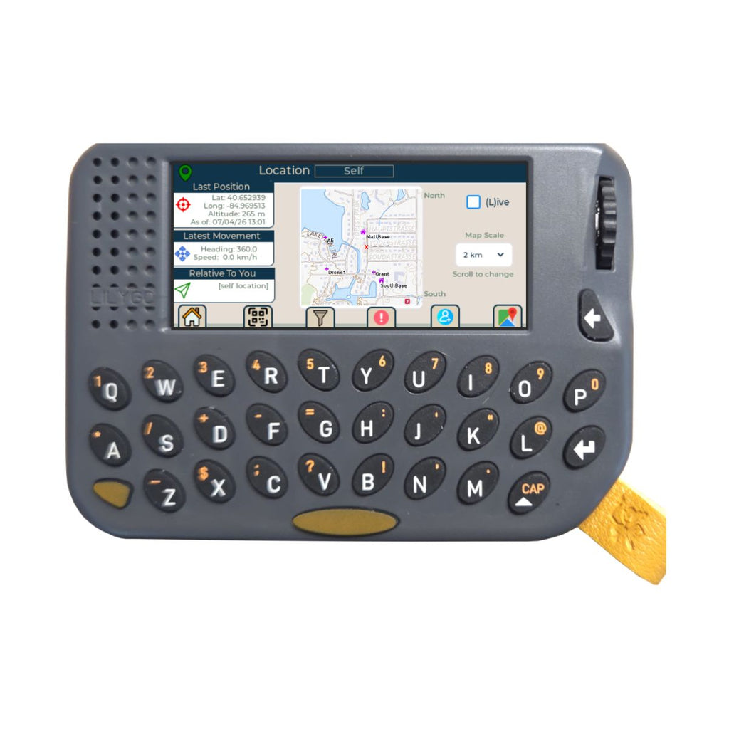 Blackout Comms Lilygo Pager Pair – Compact 2-Device Off-Grid Mesh Set