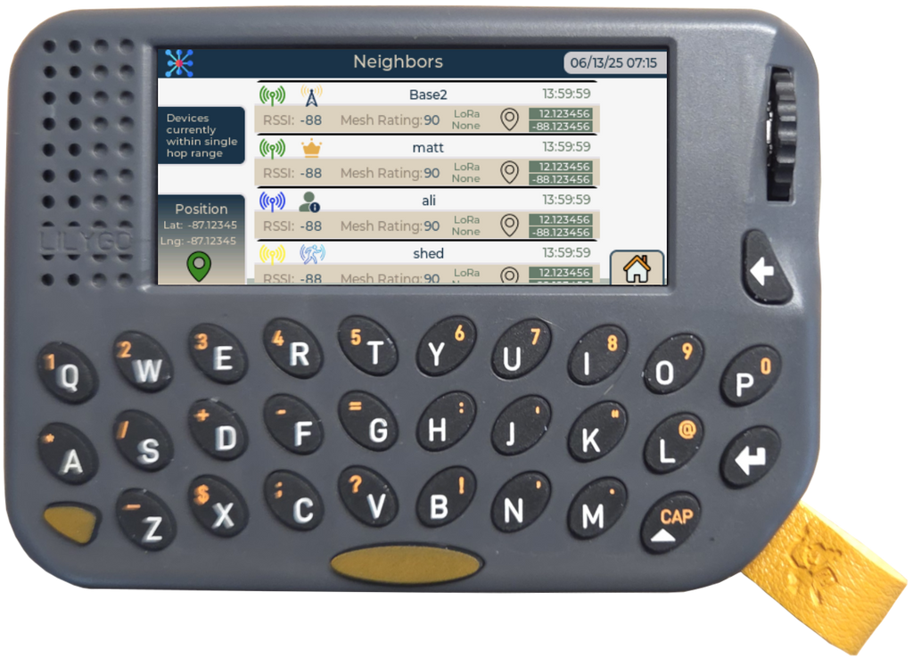 Blackout Comms Lilygo Pager – Compact Off-Grid Mesh Communicator