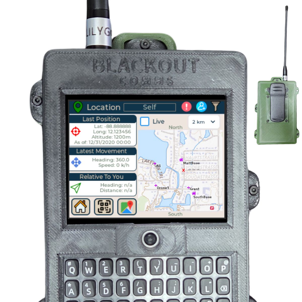 Blackout Comms Custom T-Deck Pair – Ready-to-Use 2-Device Off-Grid Mesh Set