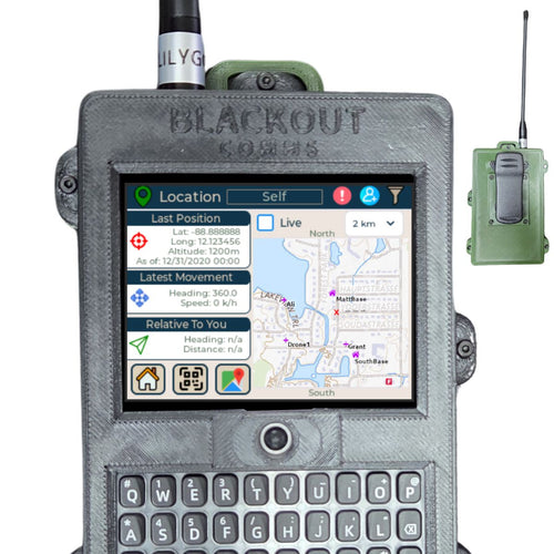 Blackout Comms Custom T-Deck – Ready-to-Use Off-Grid Mesh Communicator
